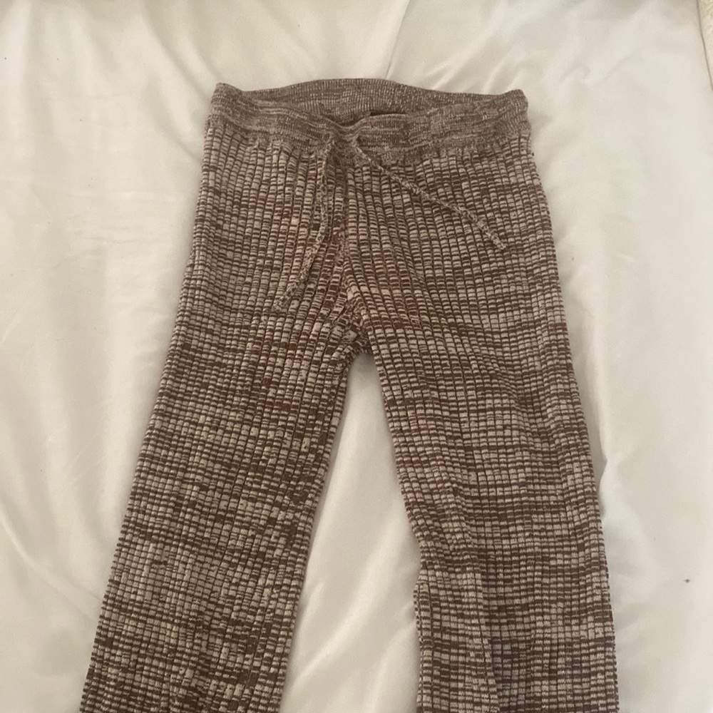 Knit forever 21 flared pants